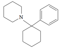formula chimica fenciclidina